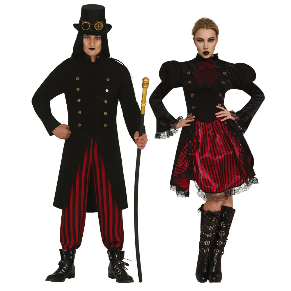 Disfraces en Pareja de Vampiros Steampunk Vampiros y vampiresas Disfraces Simon