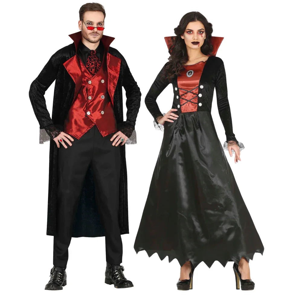 Disfraces en Pareja de Vampiros Nobles Vampiros y vampiresas Disfraces Simon