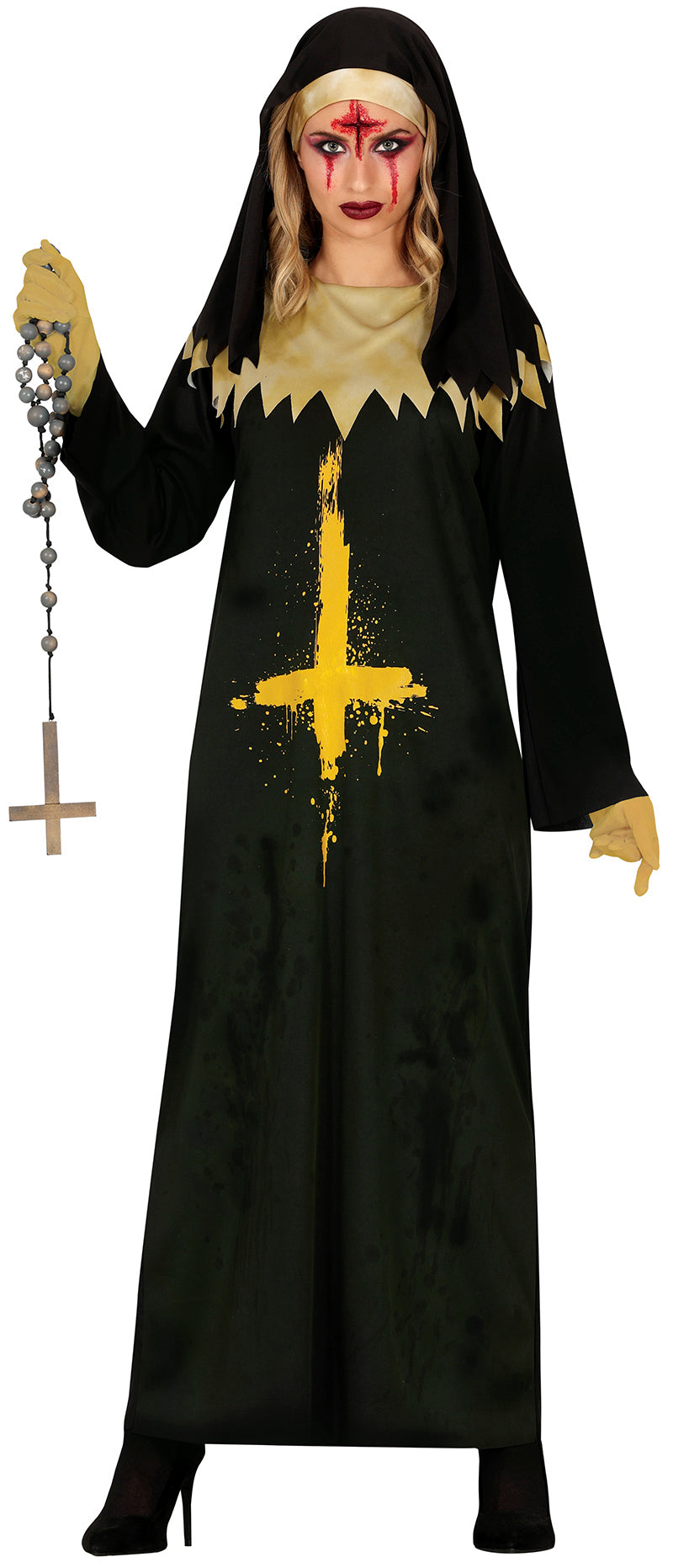 Déguisement de Nonne Possédée pour Femme