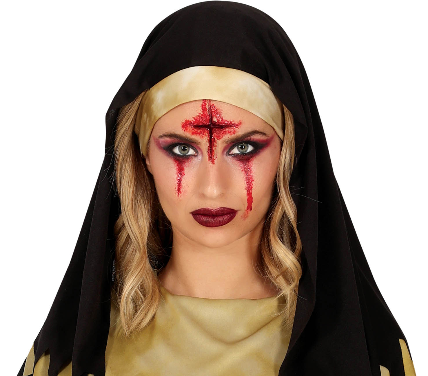 Déguisement de Nonne Possédée pour Femme