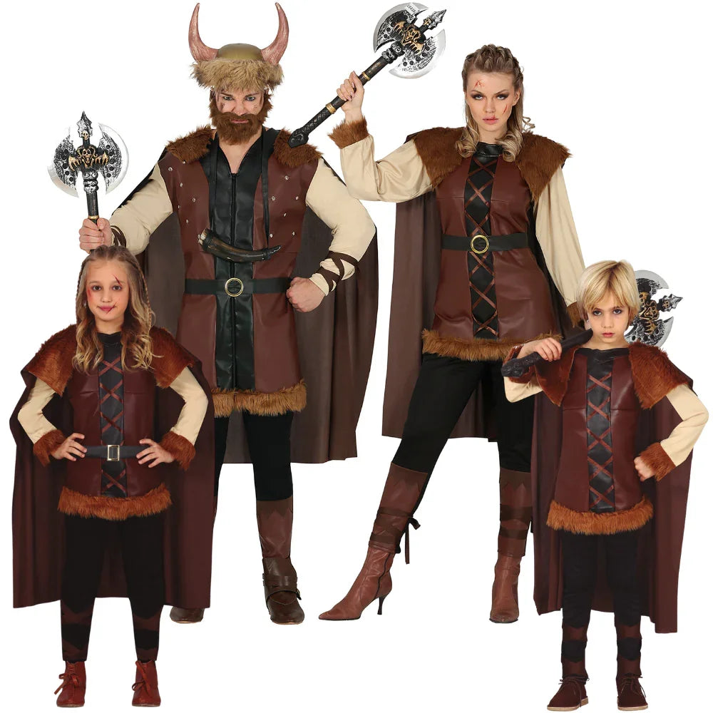 Disfraces para Grupo de Vikingos Bárbaros Vikingo Disfraces Simon