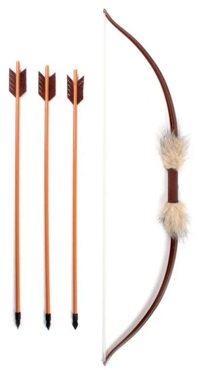 Arco de Indio de 74cm con Tres Flechas Arcos Partilandia