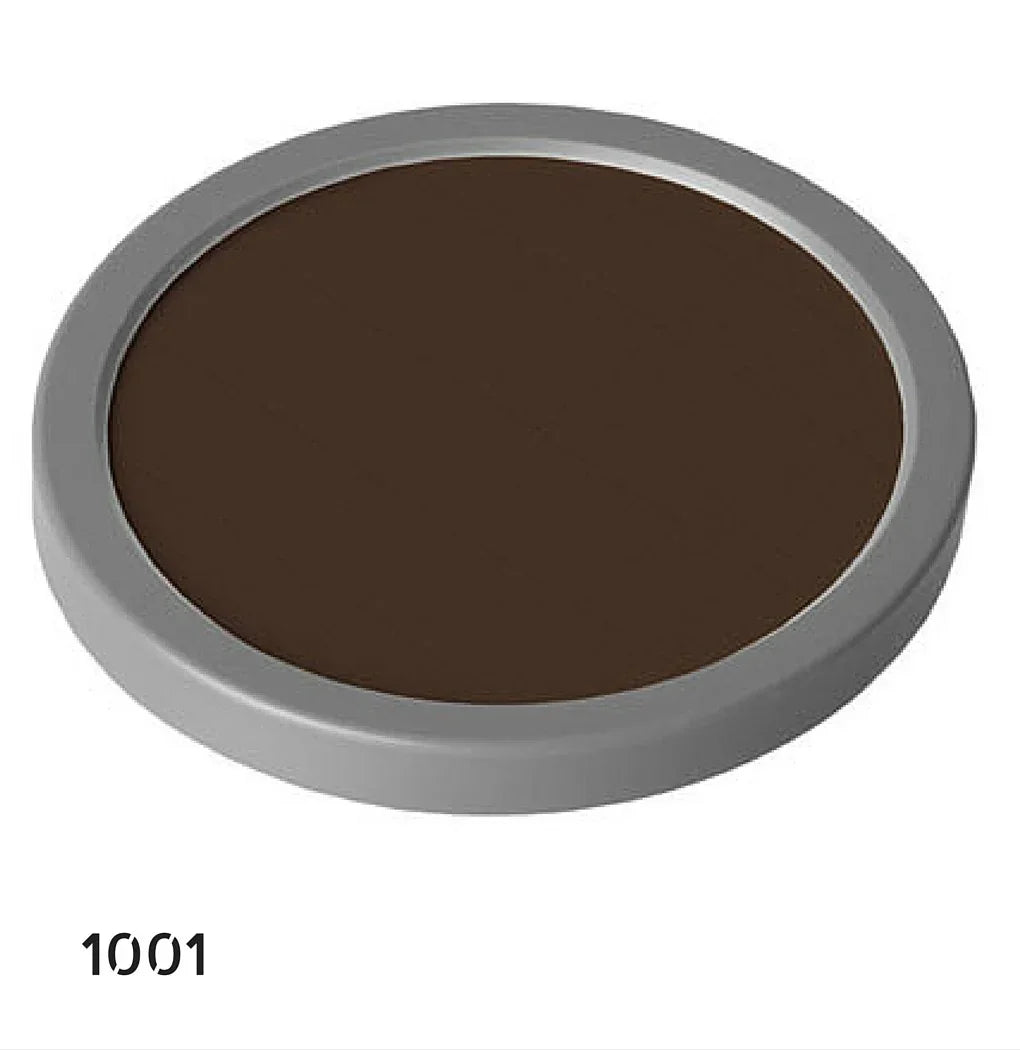 Maquillaje Cake Profesional Maquillajes y Pinturas Grimas 1001 - Marrón Oscuro