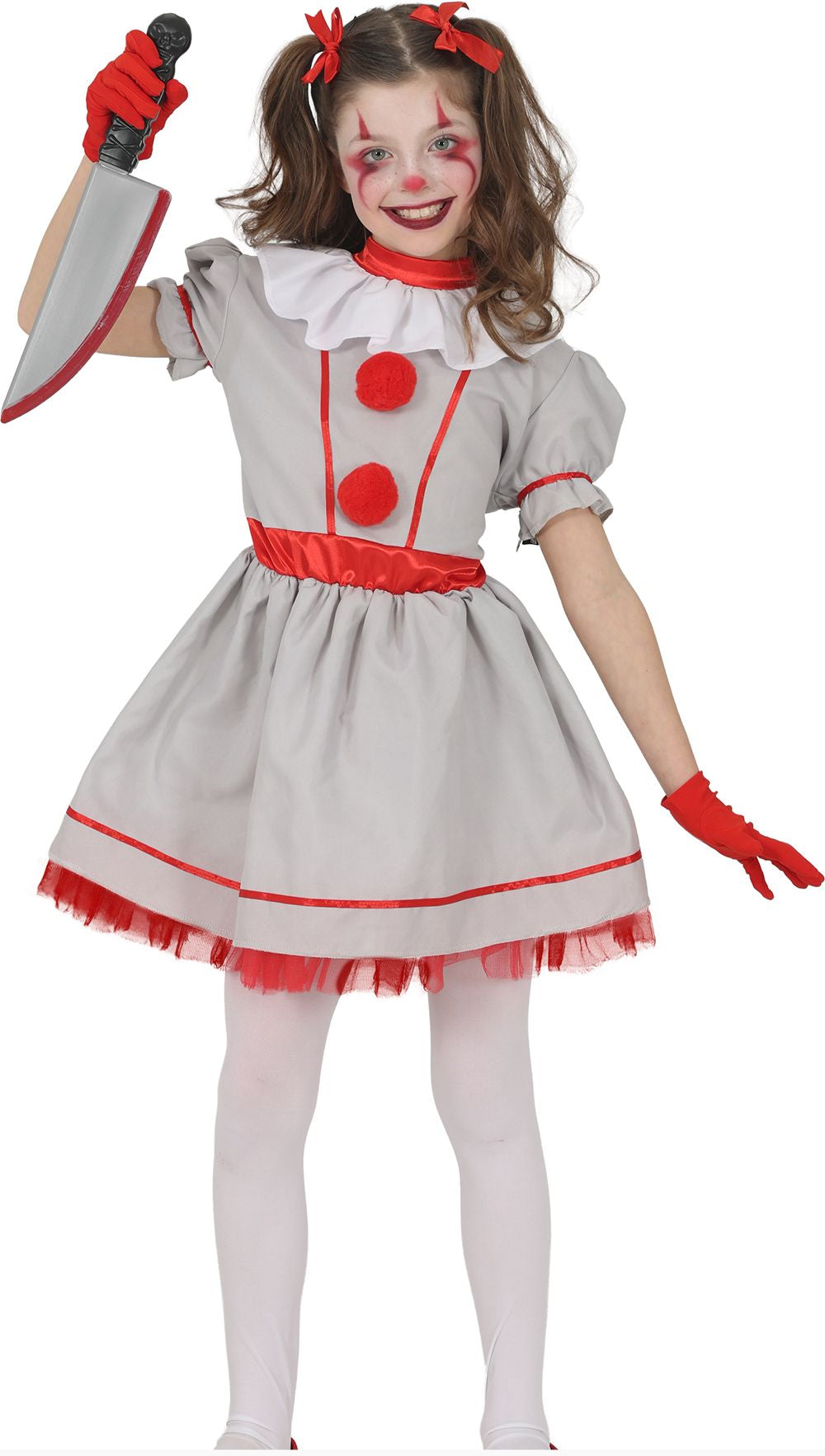 Déguisement de Clown Sinistre pour Fille