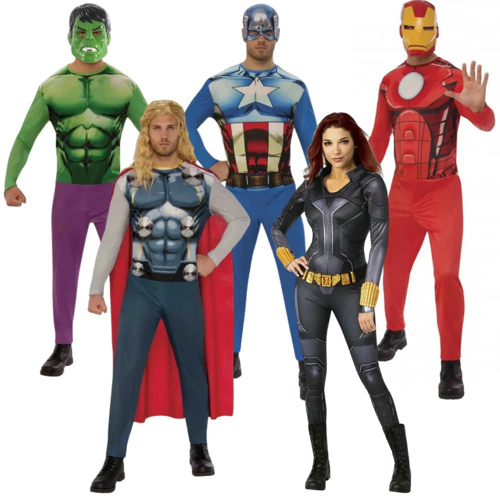 Disfraces para Grupo de Los Vengadores de Marvel Marvel Disfraces Simon