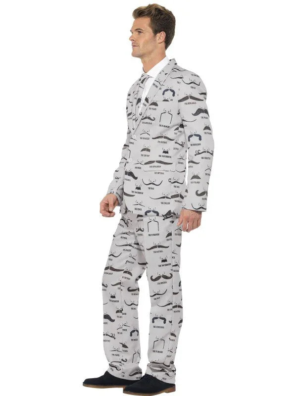 Traje de Bigotes Moustache para Hombre Trajes Originales Smiffys