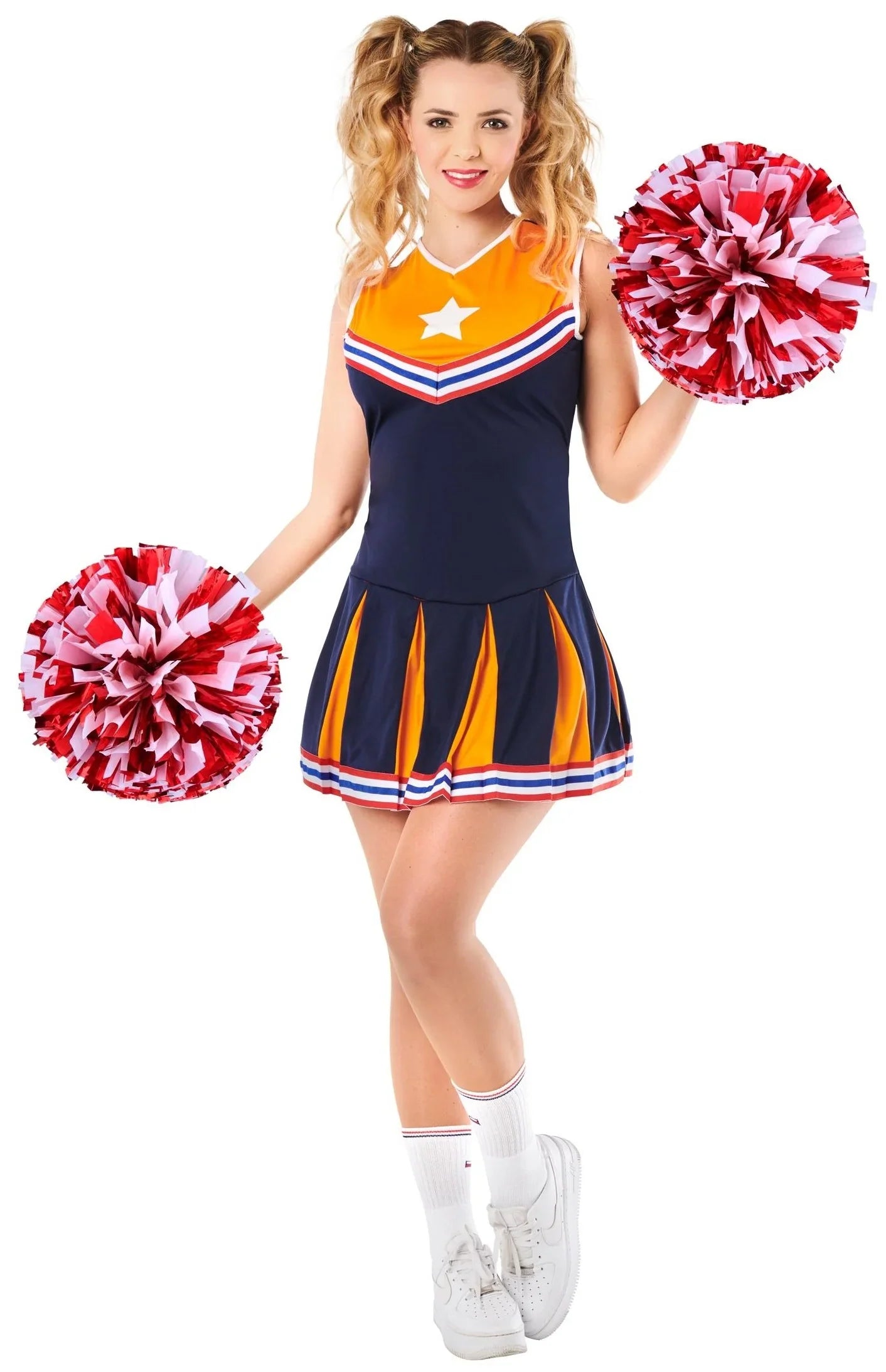 Disfraces para Grupo de Jugador de Rugby y Animadora Azul Deportistas y Animadoras Disfraces Simon