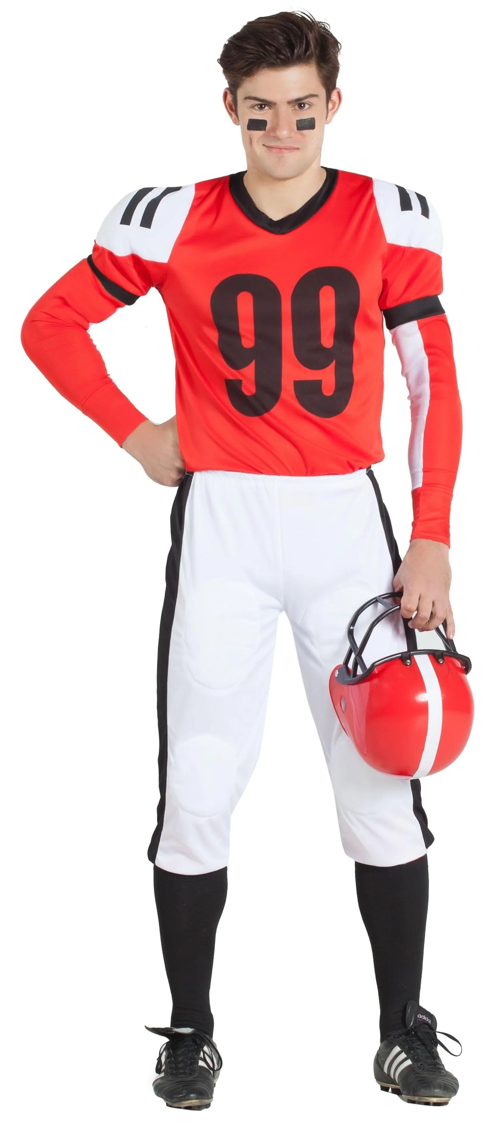 Disfraces para Grupo de Jugadores de Fútbol Americano Rojos Jugadores de Rugby Disfraces Simon