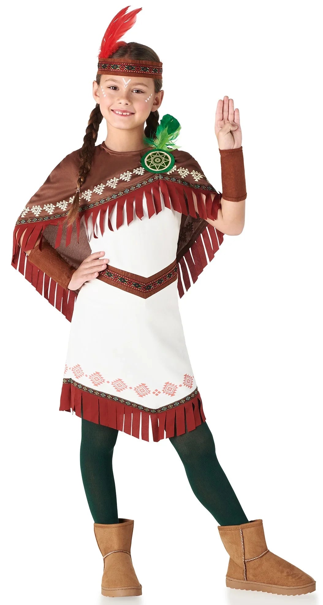 Disfraces para Grupo de Indios con Capa Indio Disfraces Simon