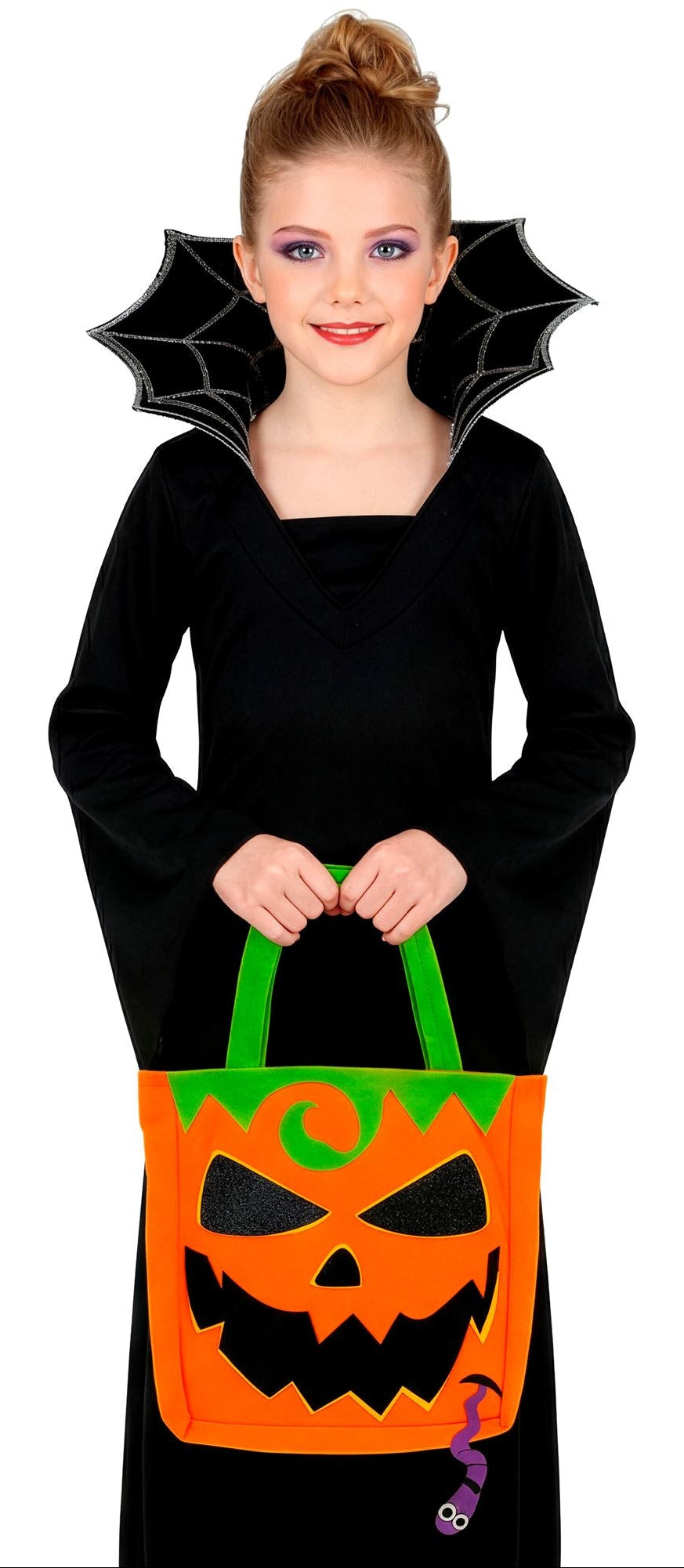 Sac Halloween "Trick or Treat" Citrouille Enfant