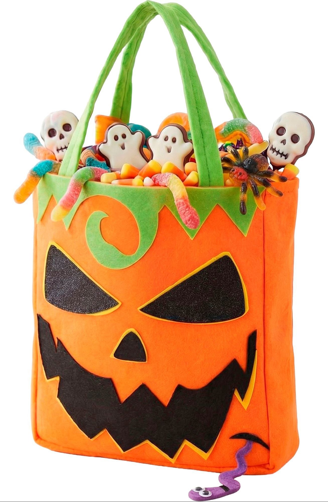 Sac Halloween "Trick or Treat" Citrouille Enfant