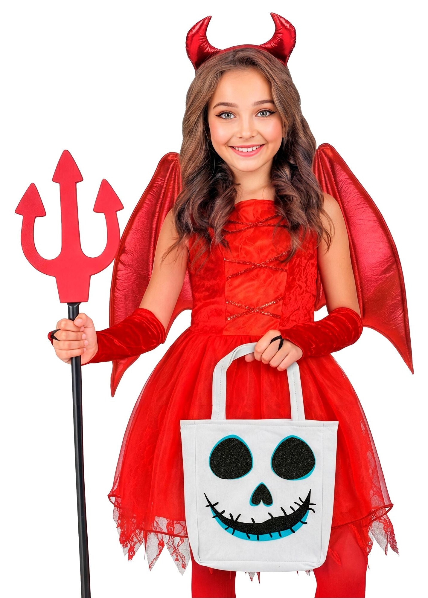 Sac Halloween "Trick or Treat" de Fantôme Enfant