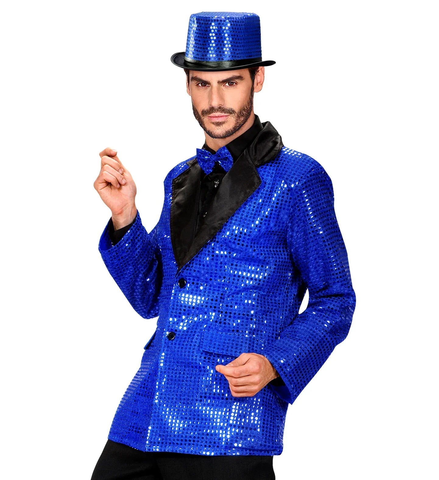 Chaqueta de Lentejuelas Azul para Hombre COMPLEMENTOS Widmann