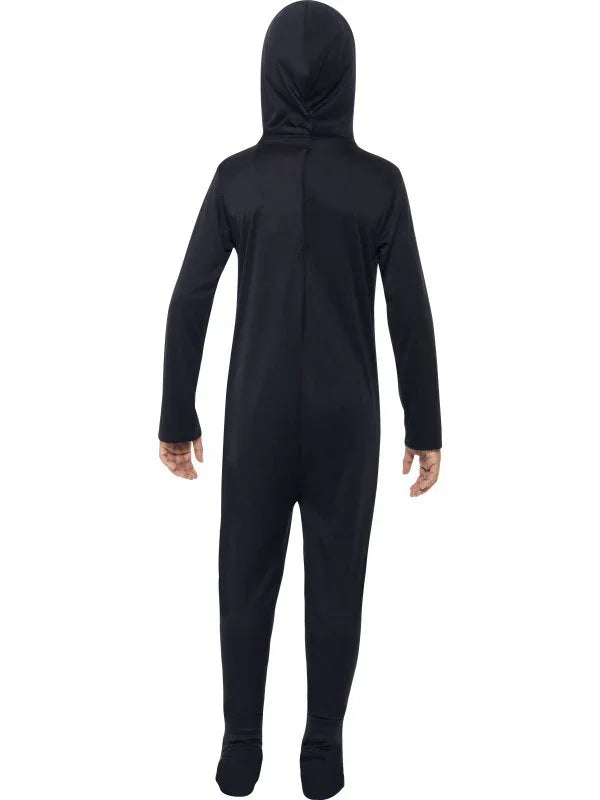 Disfraz de Esqueleto con Capucha para Niño Halloween Infantiles Smiffys