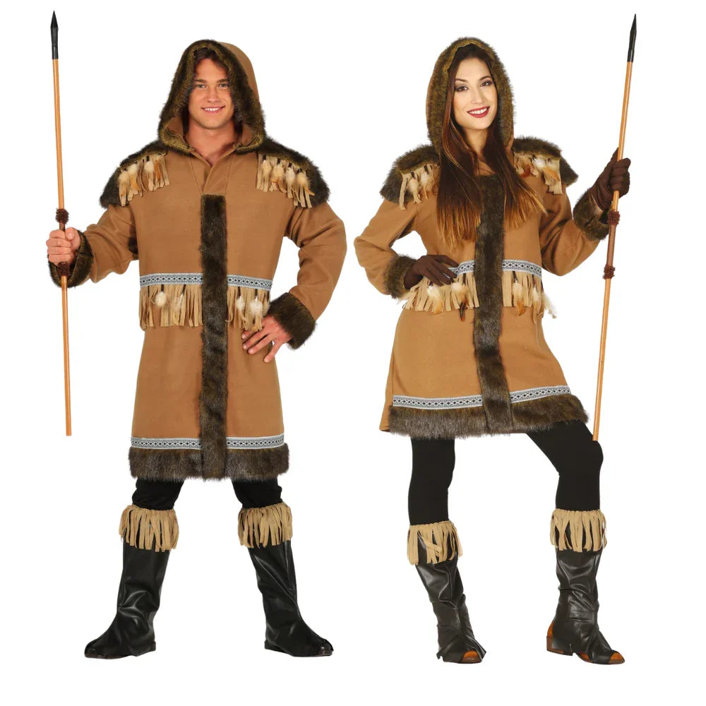 Disfraces en Pareja de Esquimales Inuit Esquimales Disfraces Simon