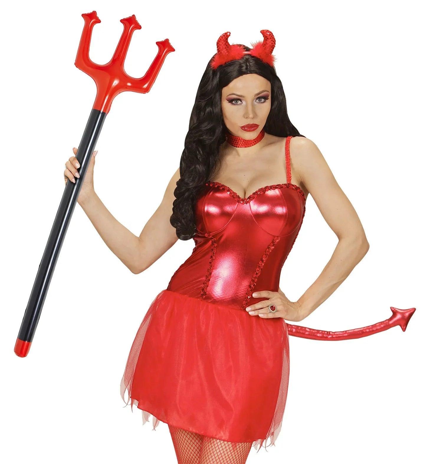 Tridente Hinchable Accesorios Halloween Widmann