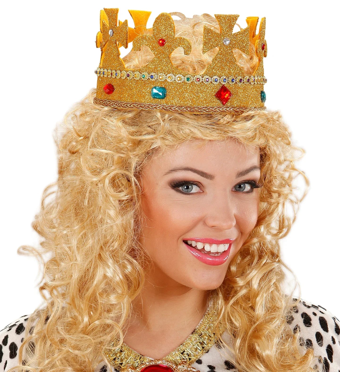 Corona Dorada de Lame y Fieltro COMPLEMENTOS Widmann