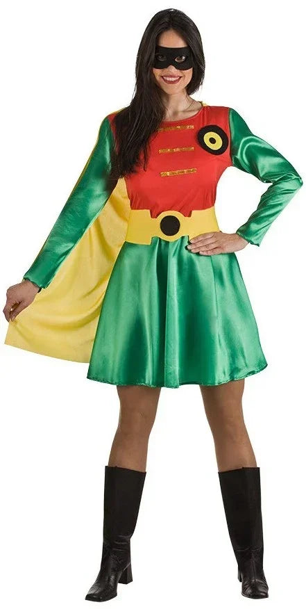 Disfraces para Grupo de Superhéroes Rojos y Verdes Robin Disfraces Simon