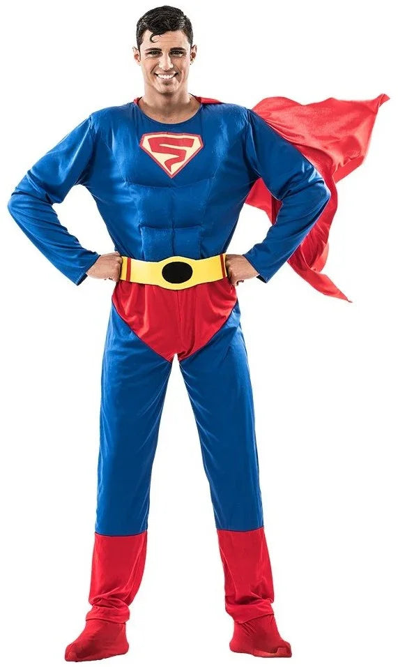 Disfraces en Pareja de Superhombre y Supermujer Superman y Supergirl Disfraces Simon