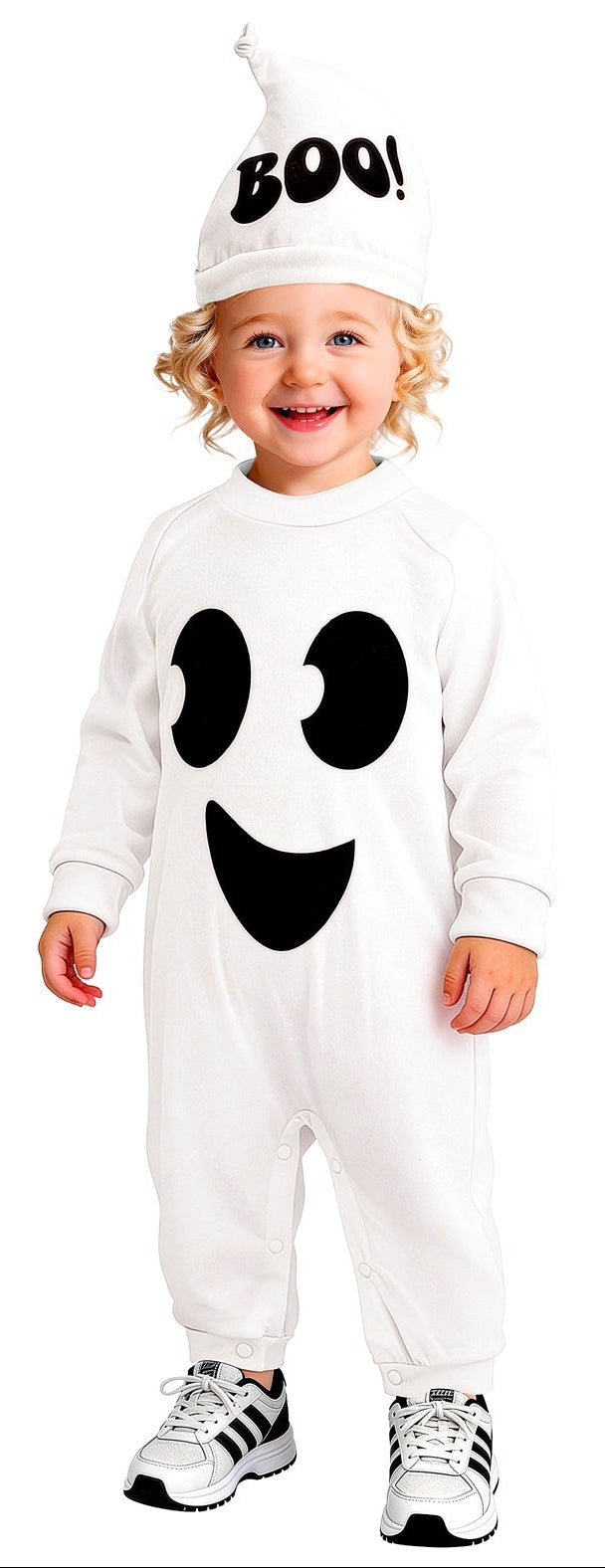 Déguisement fantôme souriant pour bébé