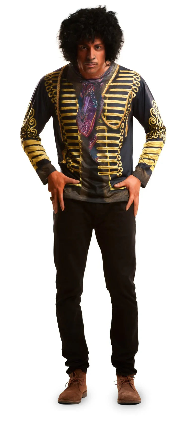 Camiseta de Jimi Hendrix Camisetas Disfraz Viving