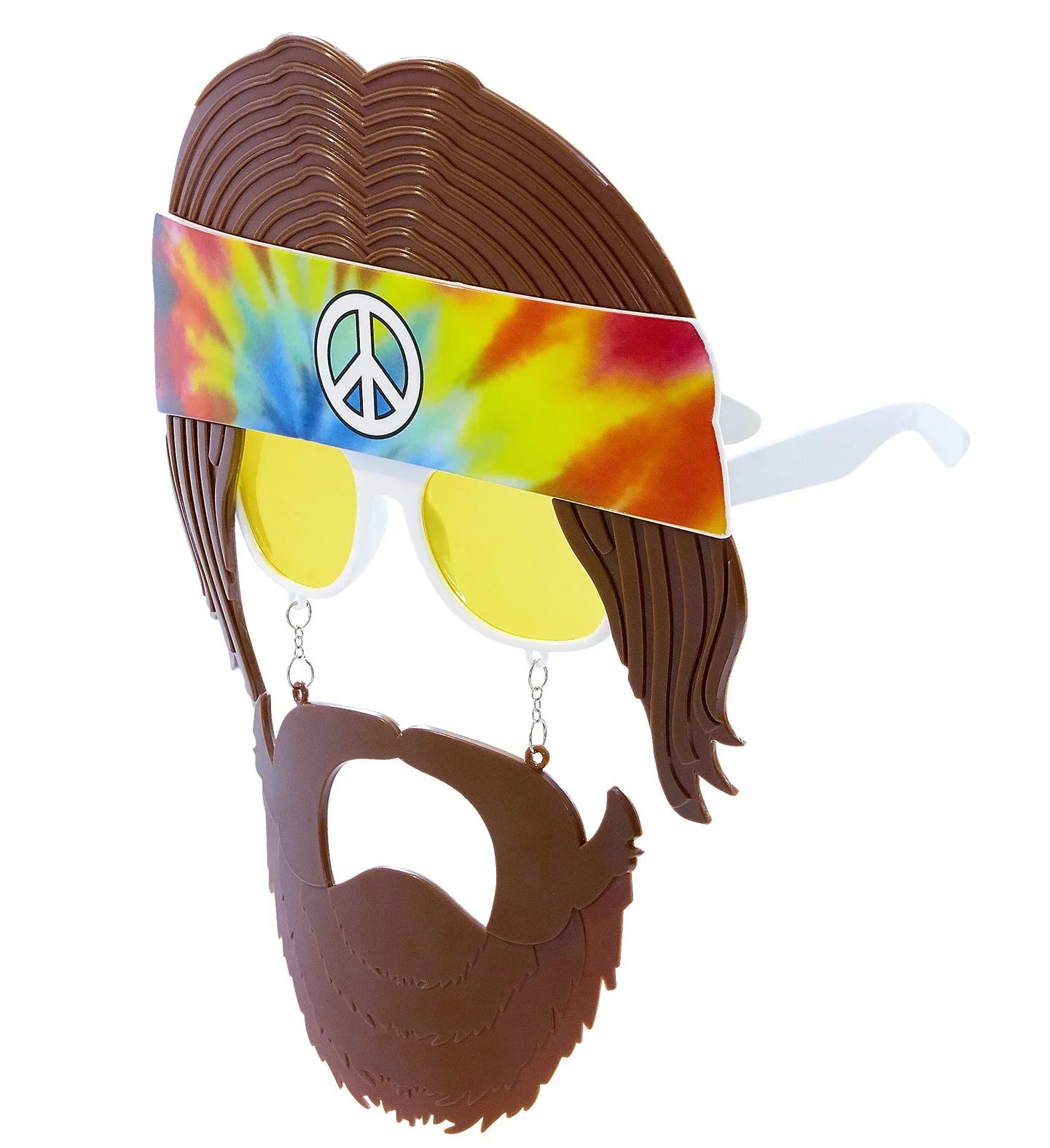 Gafas de Hippie para Photocall Gafas Widmann