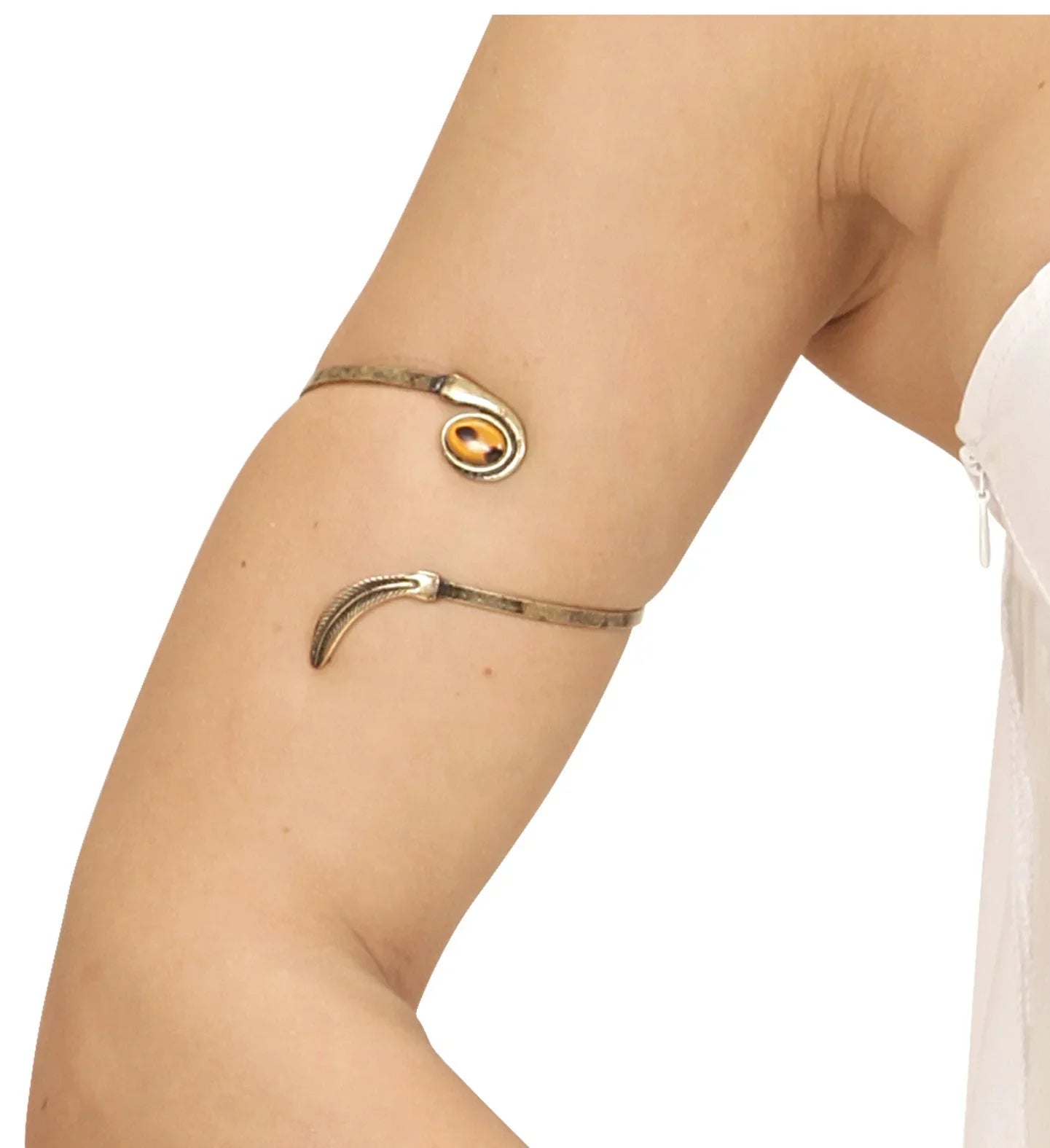 Brazalete Dorado con Gema Joyas y Bisutería Widmann