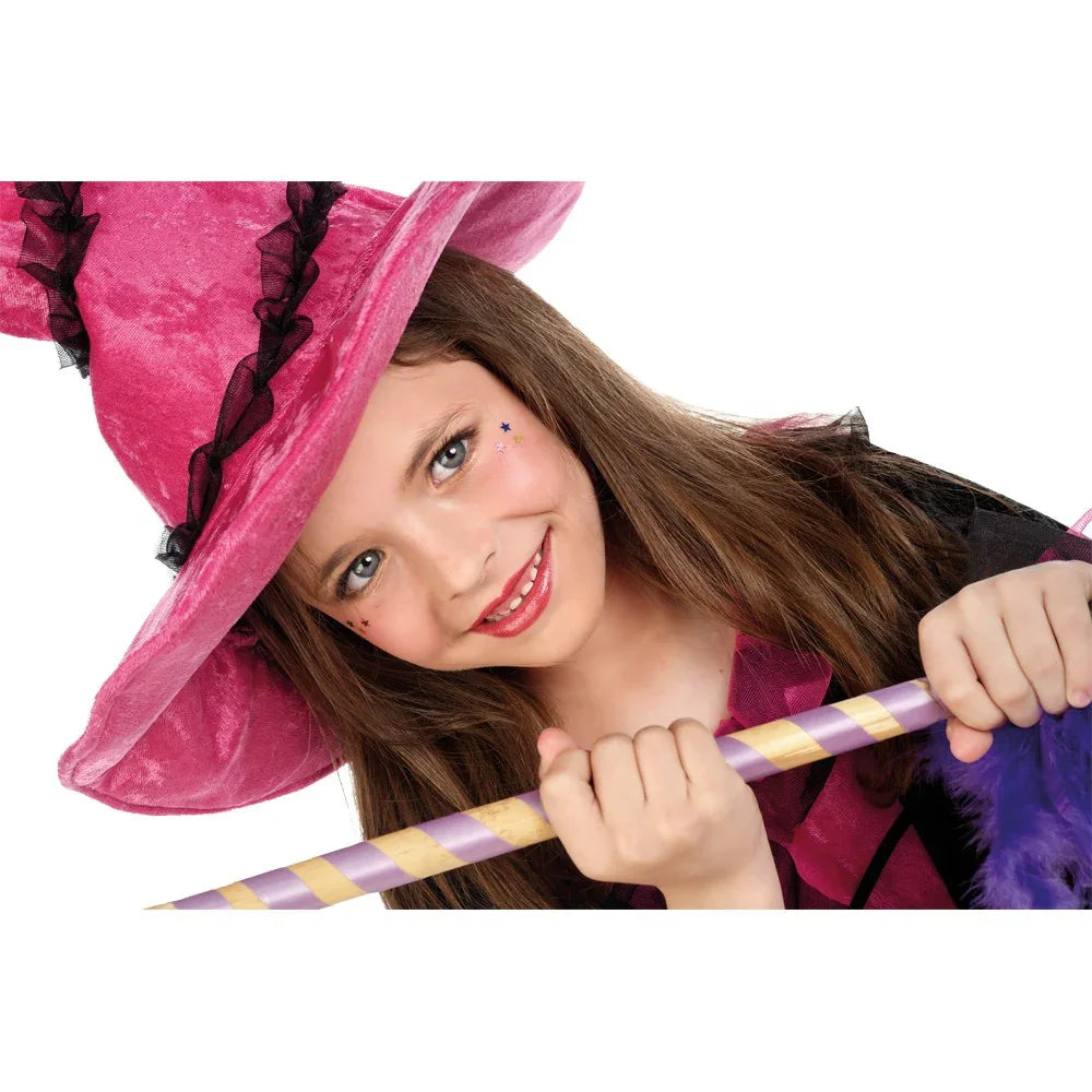 Disfraz de Bruja Rosa para Niña Halloween Infantiles Limit Sport