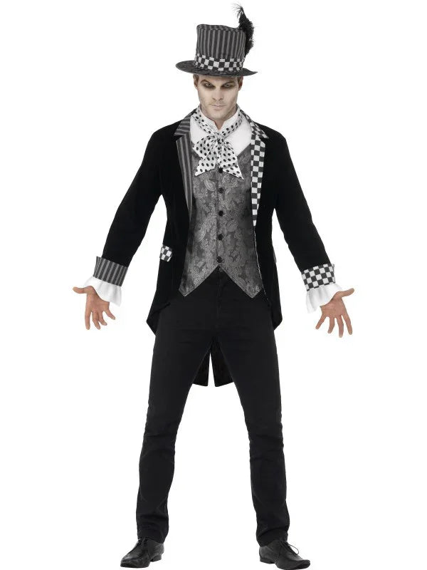 Disfraz de Sombrerero Oscuro para Hombre Halloween Smiffys