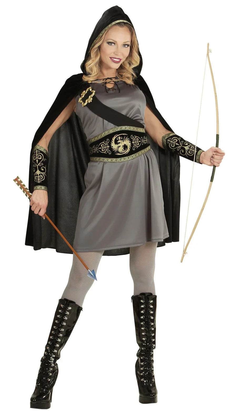 Disfraz de Guerrera Medieval Corto para Mujer Medievales Widmann