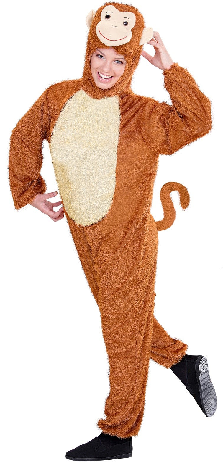 Déguisement de singe unisexe