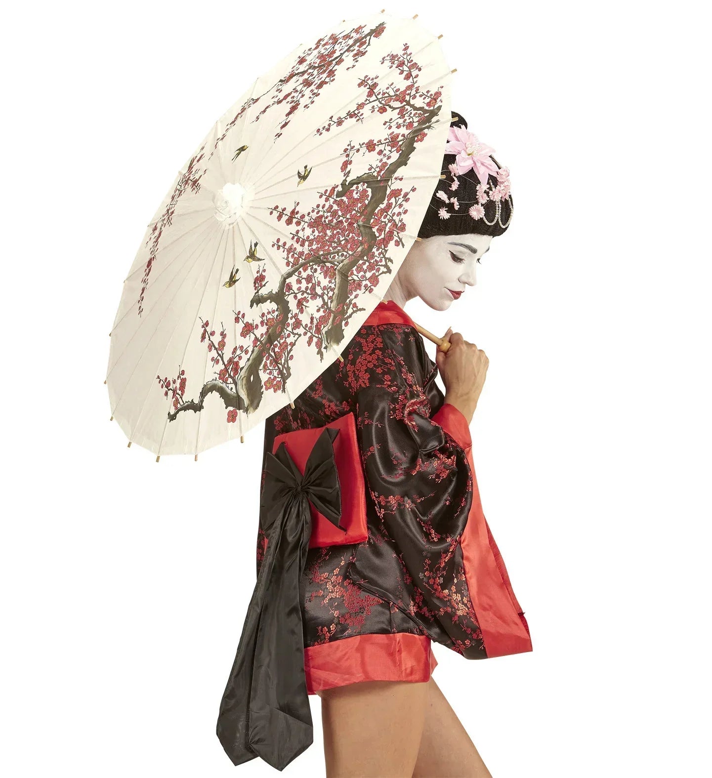 Sombrilla Oriental Blanca Sombrillas Widmann