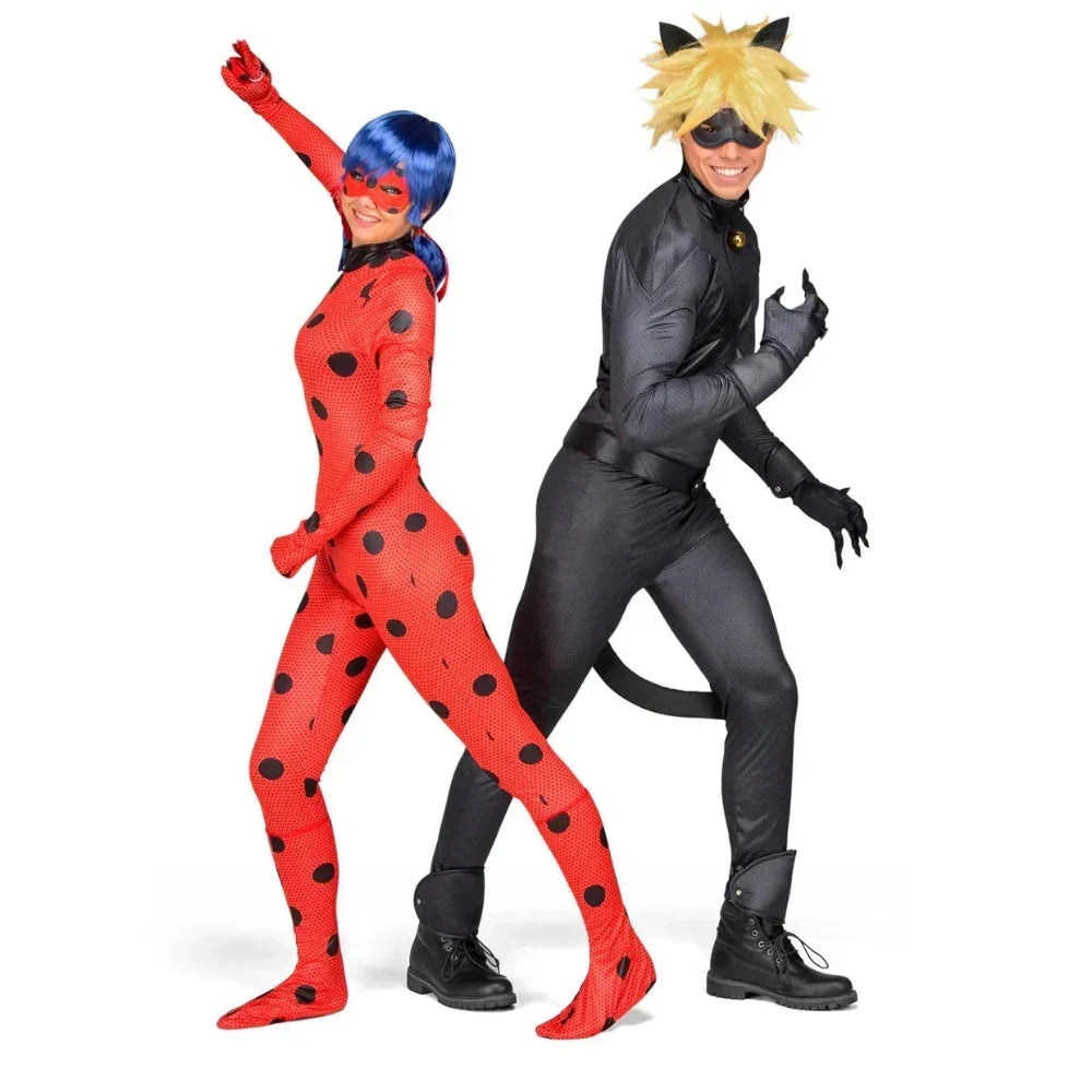 Disfraces en Pareja de Ladybug y Cat Noir LadyBug y CatNoir Disfraces Simon