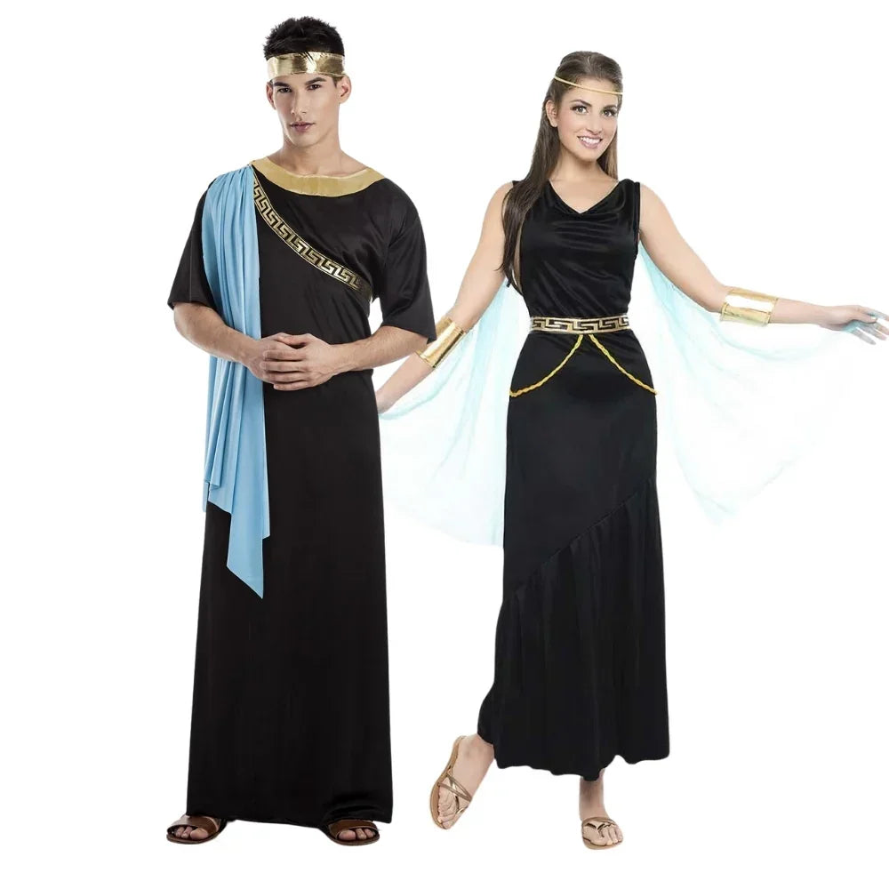 Disfraces en Pareja de Romanos Negros Romanos y Griegos Disfraces Simon