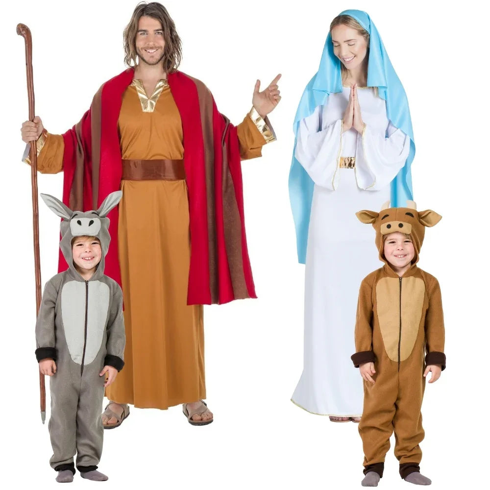 Disfraces para Grupo del Portal de Belén Personajes del Belén Disfraces Simon