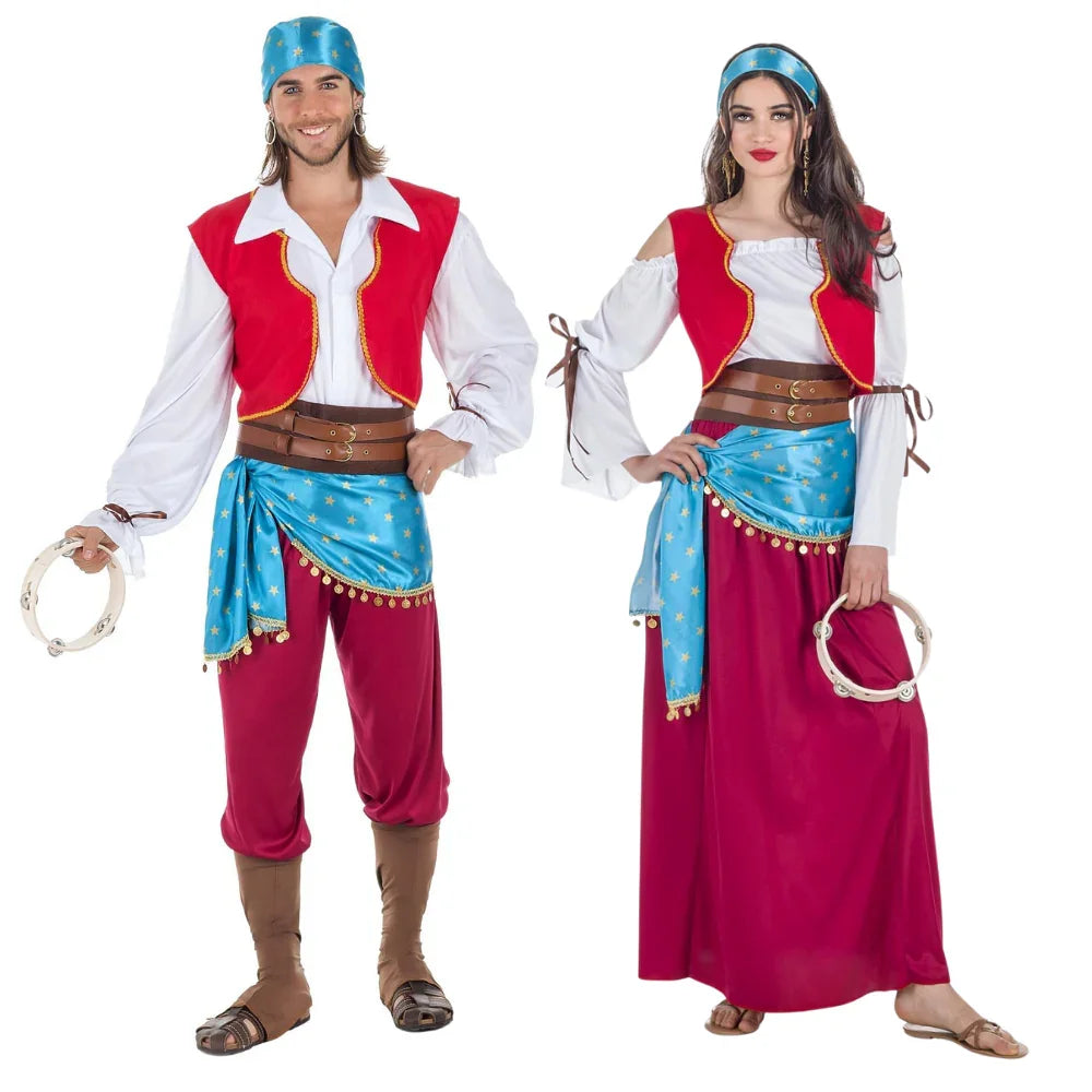 Disfraces en Pareja de Gitanos Zíngaros Gitanas Disfraces Simon