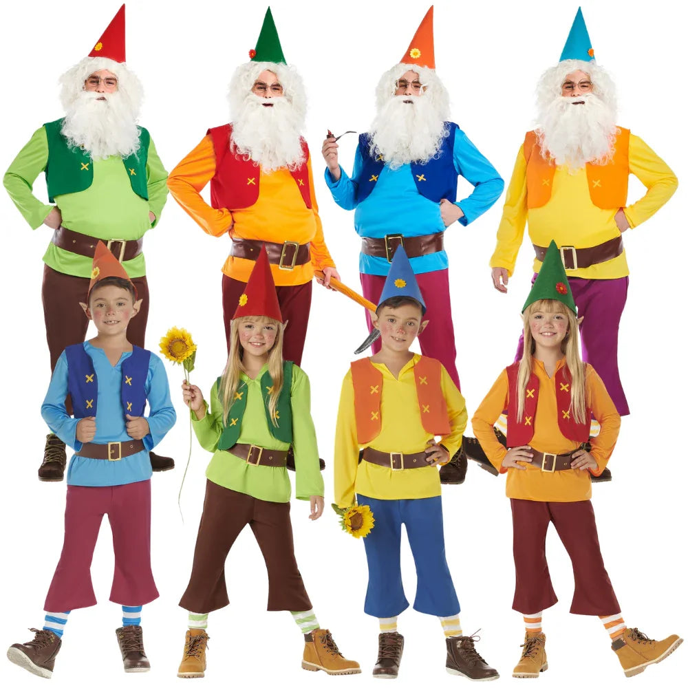 Disfraces para Grupo de Enanitos Enanitos Disfraces Simon