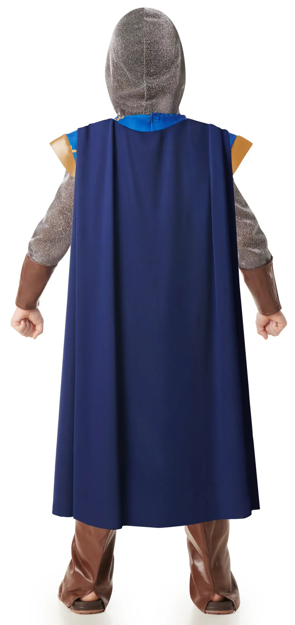 Disfraz de Caballero Medieval Azul con Capa para Niño Caballeros y Cruzados Medievales Kimokawaii
