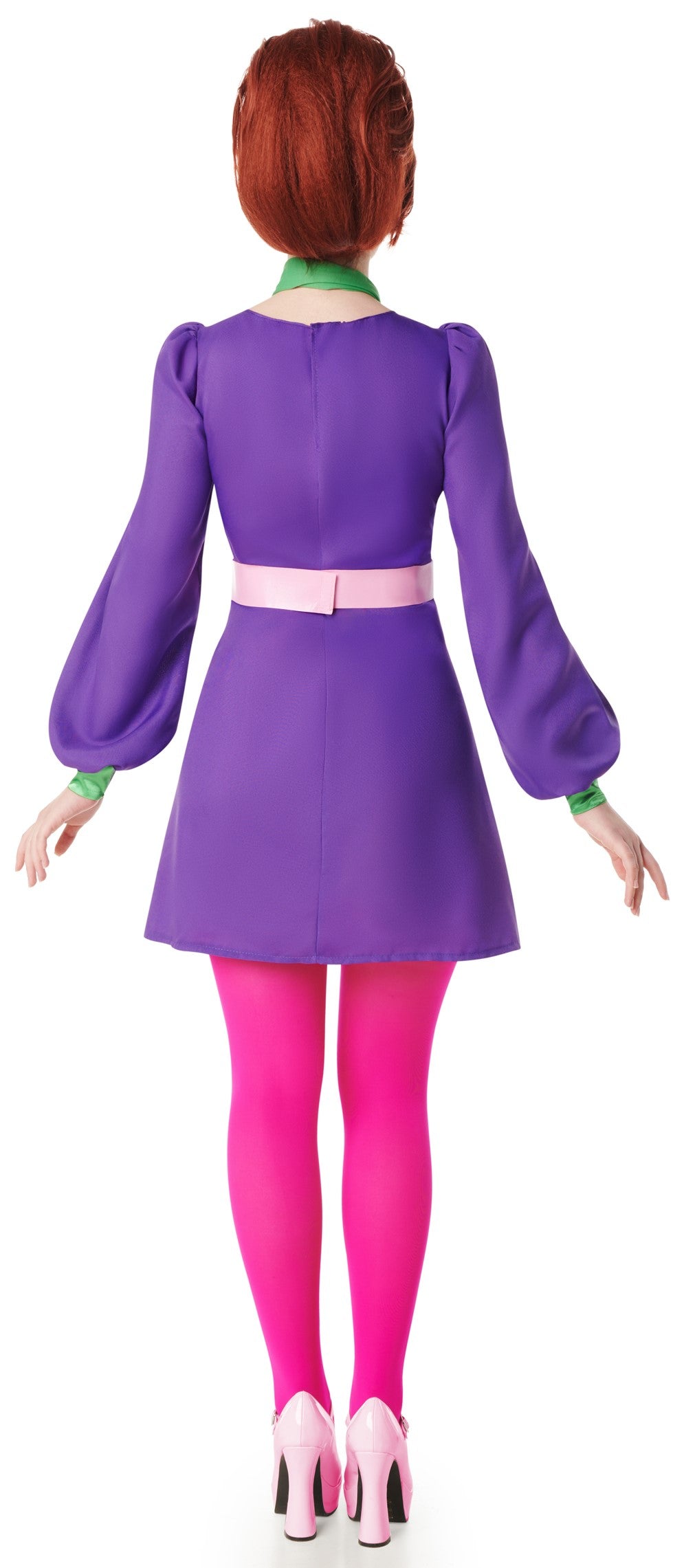 Disfraz Años 70 Lila para Mujer Años 70 Kimokawaii