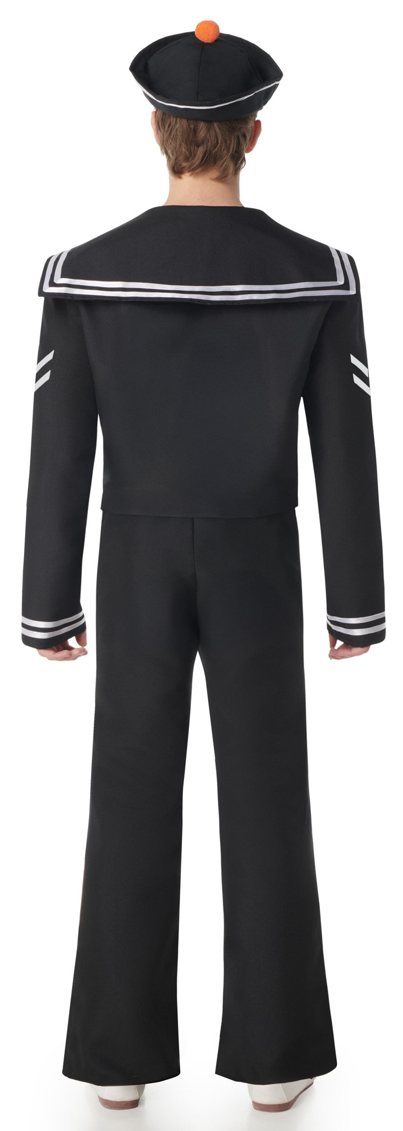 Disfraz de Marinero Negro para Hombre Marineros Kimokawaii