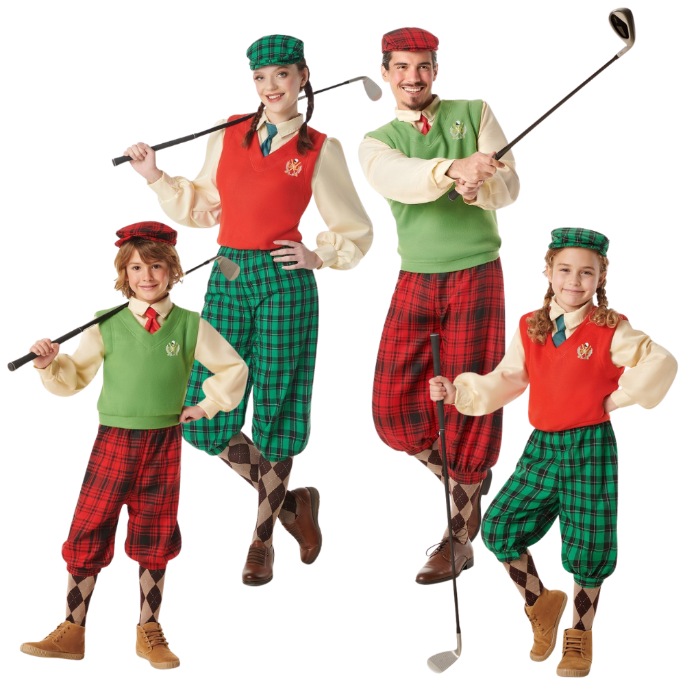 Déguisements verts du groupe de pilotes de f1