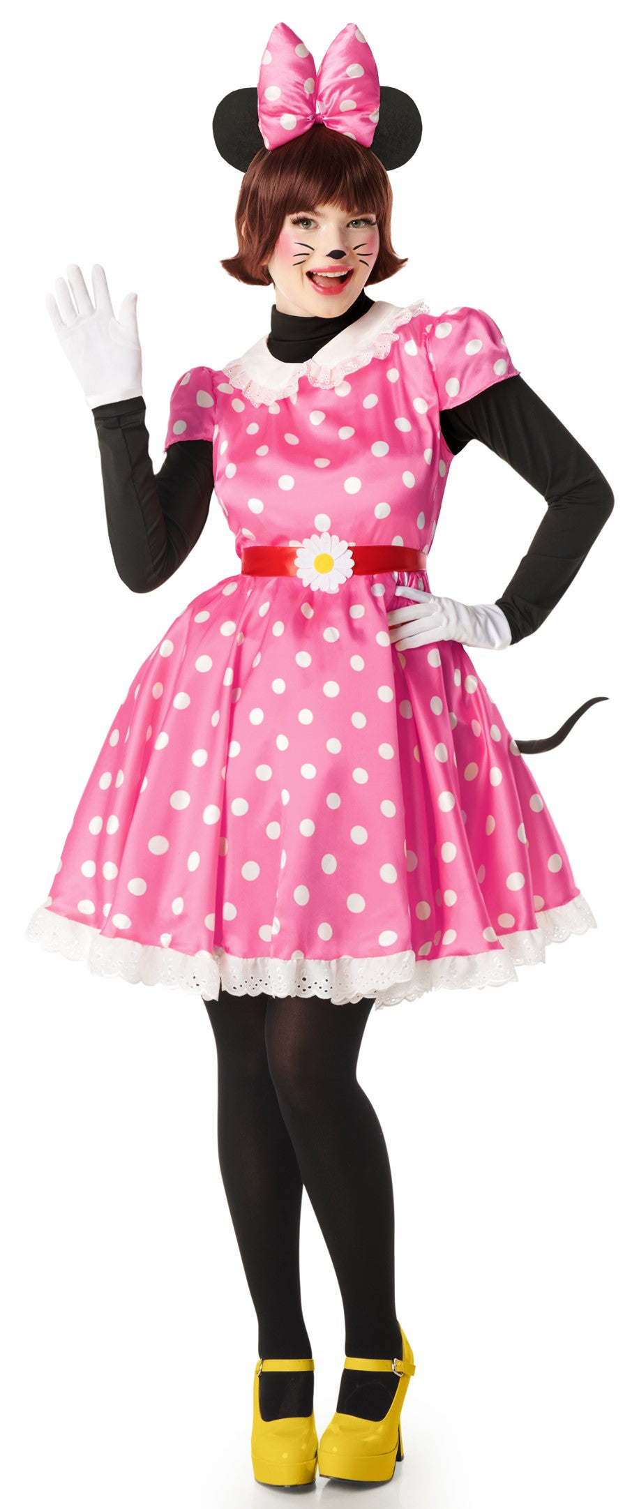 Disfraz de Minnie Mouse Rosa para Mujer Mickey Mouse & Minnie Mouse Kimokawaii