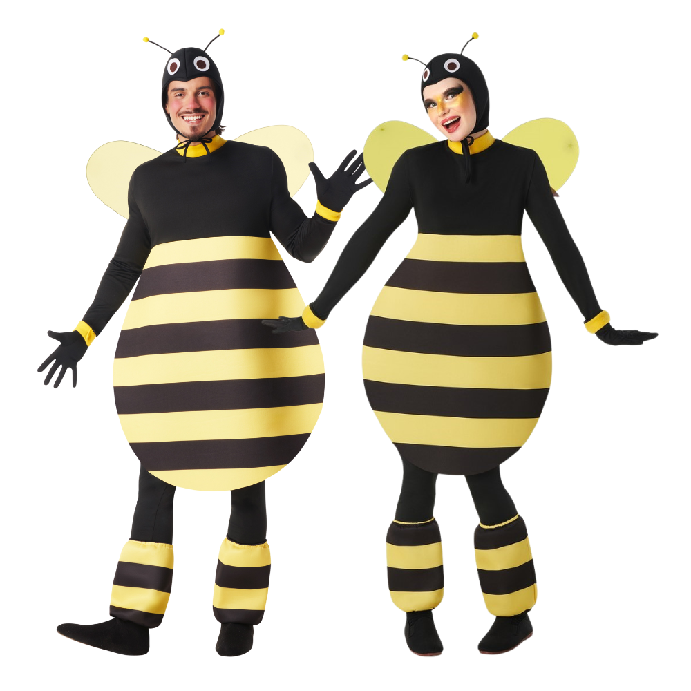 Déguisements de couple abeille et bourdon