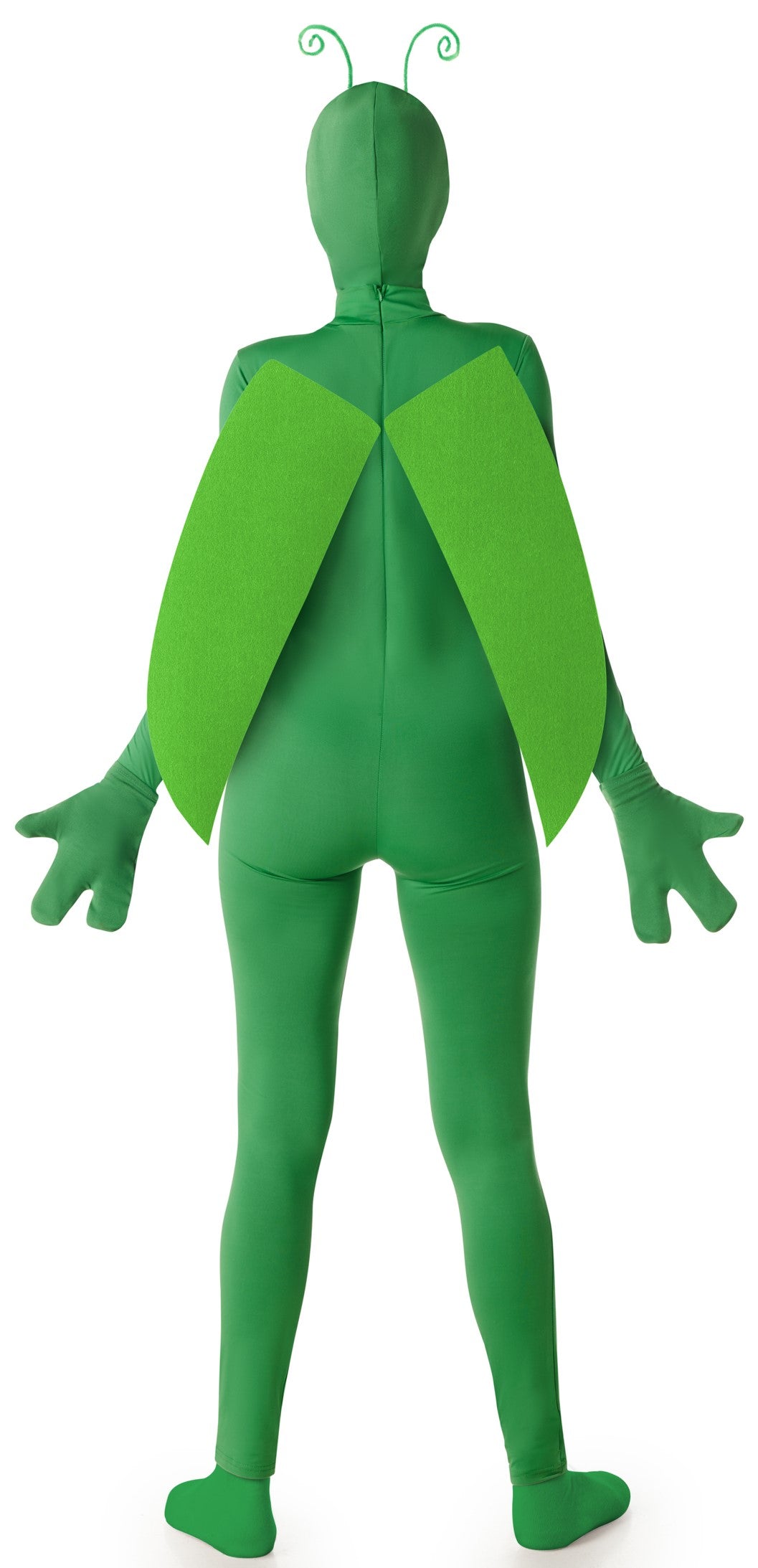 Disfraz de Saltamontes Verde para Mujer Animales Kimokawaii