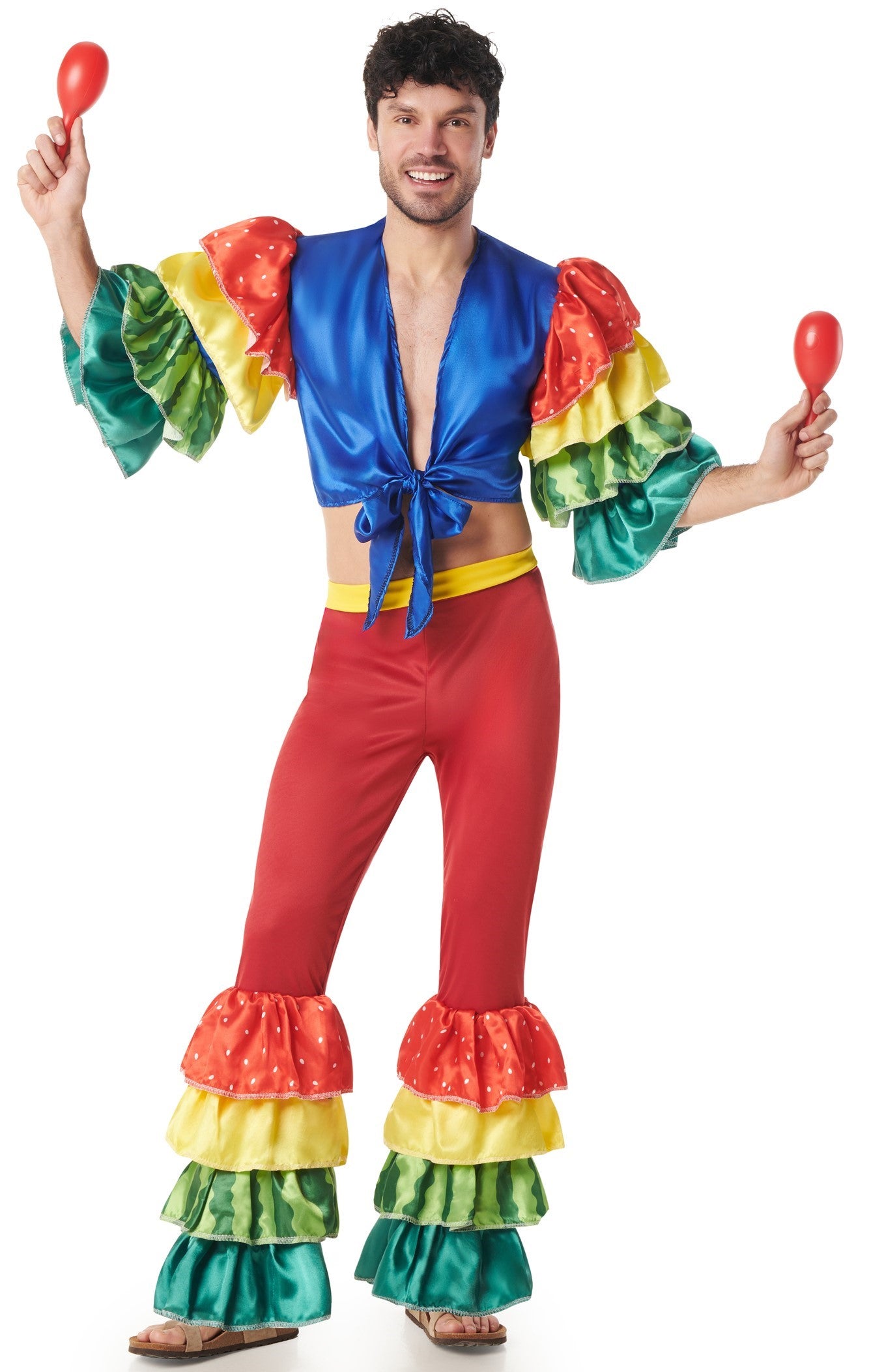 Disfraces para Grupo de Rumberos Multicolor