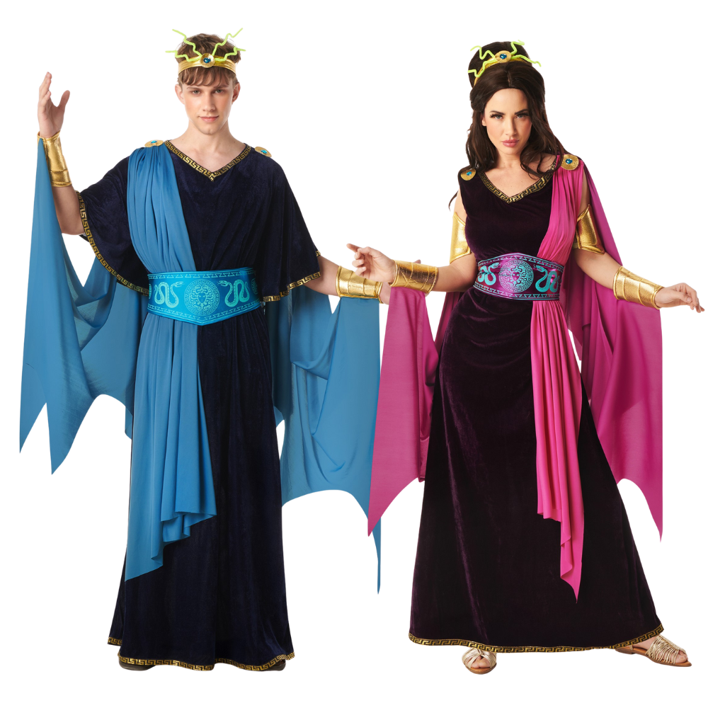 Déguisements de couples de guerriers grecs