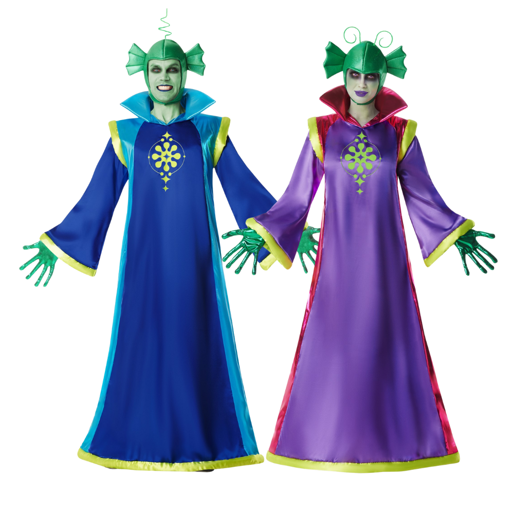 Déguisements de couples extraterrestres galactiques