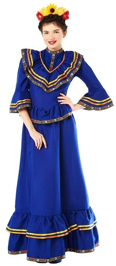 Disfraces para Grupo de Catrín y Catrina Azules Catrina Disfraces Simon