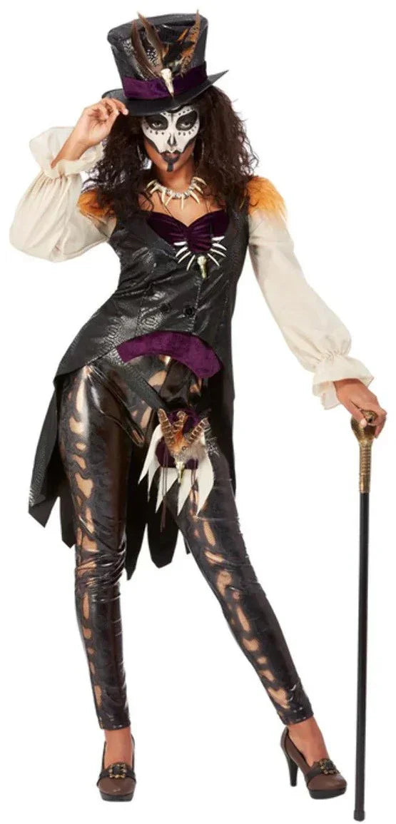 Disfraces en Pareja de Brujos Voodoo Hechiceros y Muñecas Vudú Disfraces Simon