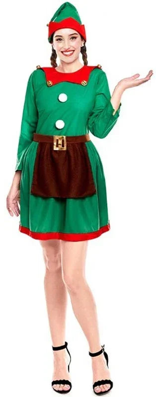 Disfraces en Pareja de Elfos Traviesos de Navidad Elfos Navideños Disfraces Simon